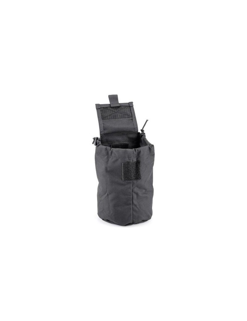 BLACK FOLDABLE DUMP POUCH POCKET [D5-DP500 B]