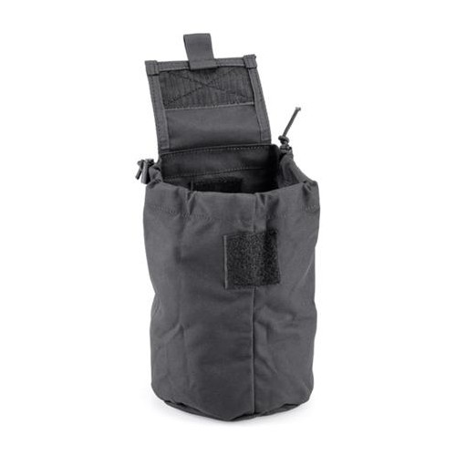BLACK FOLDABLE DUMP POUCH POCKET [D5-DP500 B]