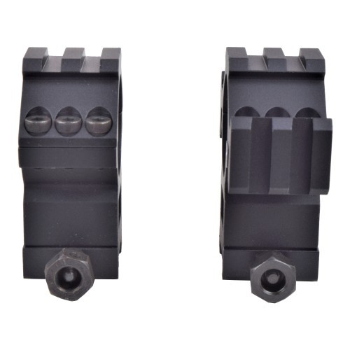 BIG DRAGON SOPORTE PARA OPTICAS  DIAMETRO DE 30MM PARA WEAVER RAIL NEGRO [BD-9168]