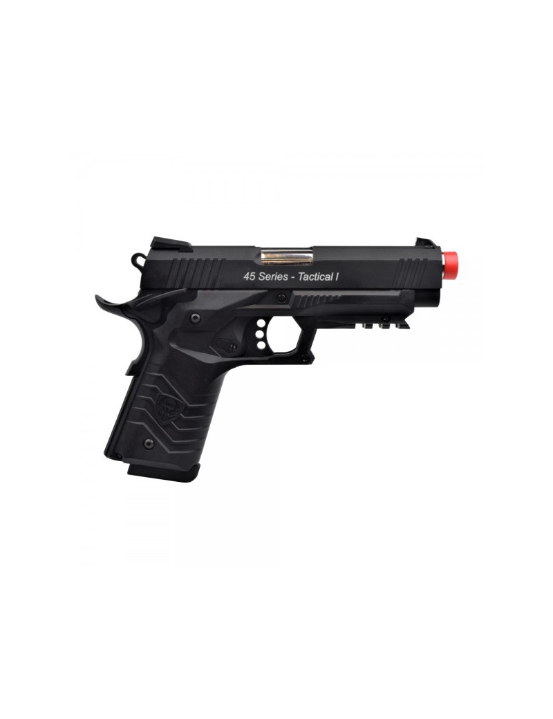 HFC 1911 GAS PISTOL BLOWBACK FULL METAL BLACK [HG 171B]