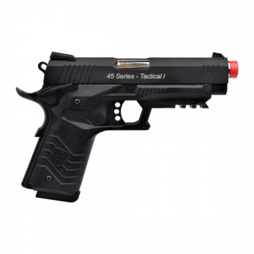 HFC 1911 GAS PISTOL BLOWBACK FULL METAL BLACK [HG 171B]