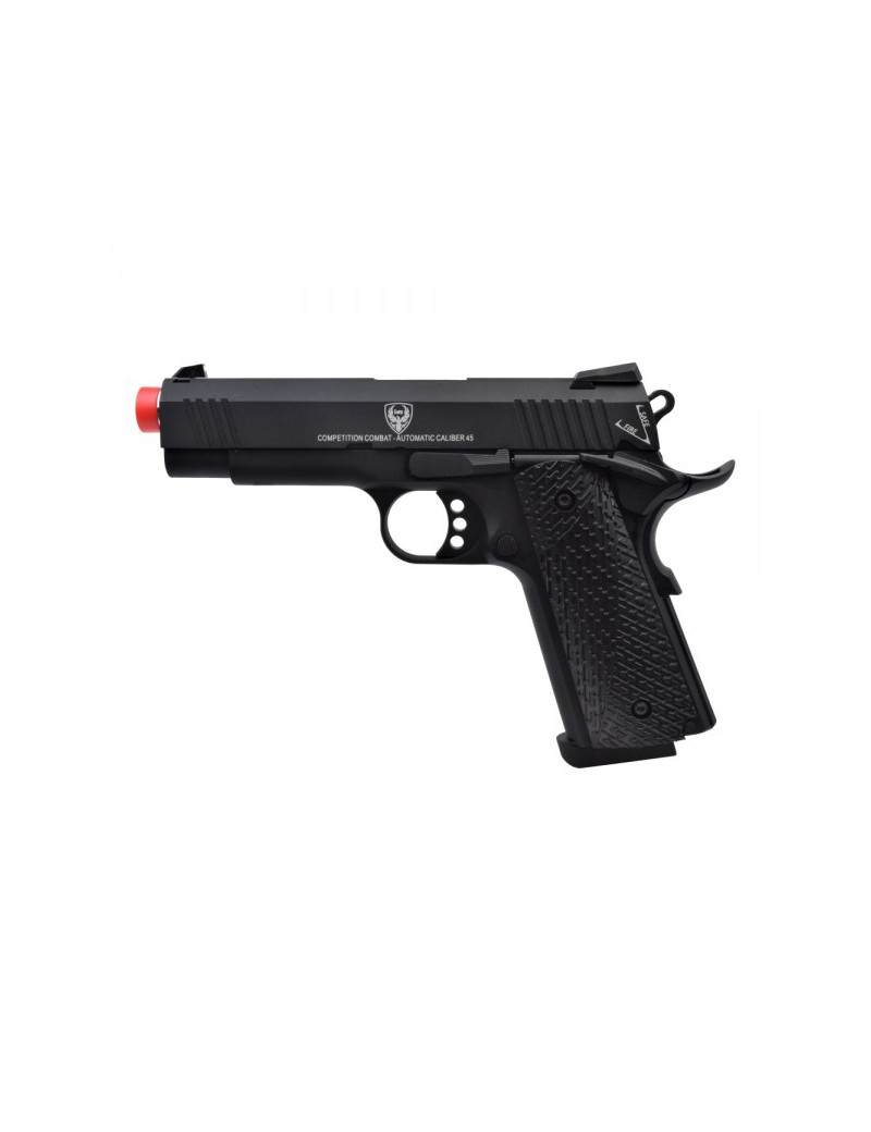 HFC 1911 GAS PISTOL BLOWBACK FULL METAL BLACK [HG 171B]