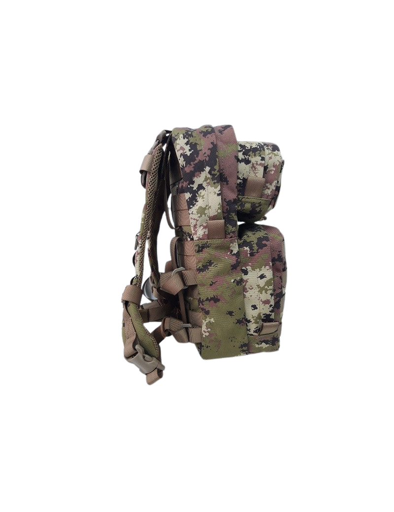 OUTAC SAC À DOS MINI 900D 8 LT AVEC SYSTÈME MOLLE CAMO-ITALIEN [OT-201 VI]