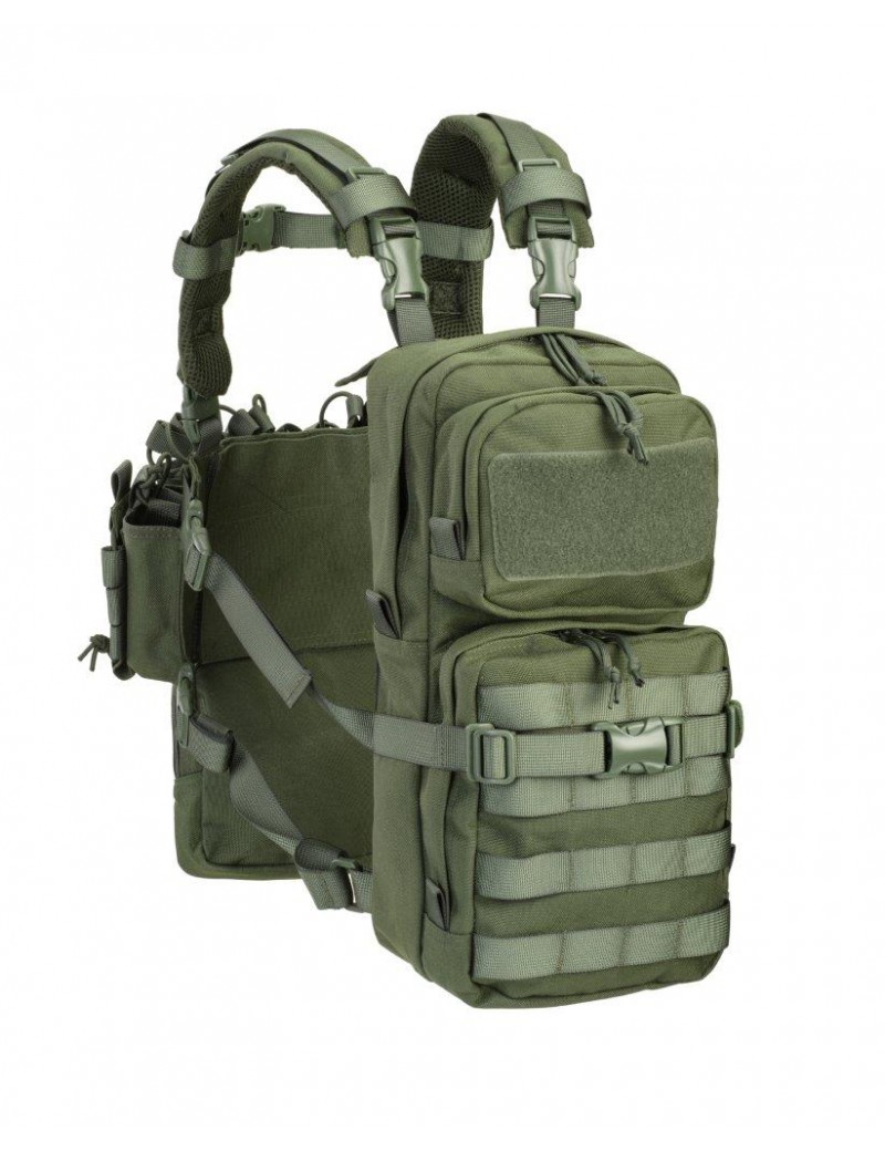 OUTAC TATTICO COMBO MINI CHEST RIG VERDE [OT-RC201 OD]