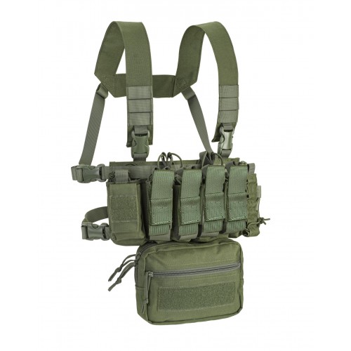 OUTAC TATTICO COMBO MINI CHEST RIG VERDE [OT-RC201 OD]