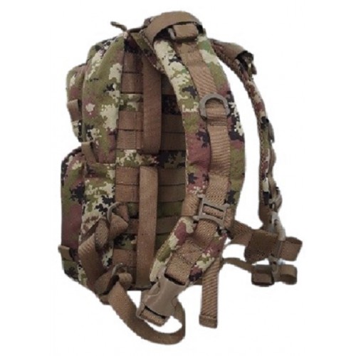 OUTAC ZAINETTO 8 LT 900D CON SISTEMA MOLLE VEGETATO ITALIANO [OT-201 VI]