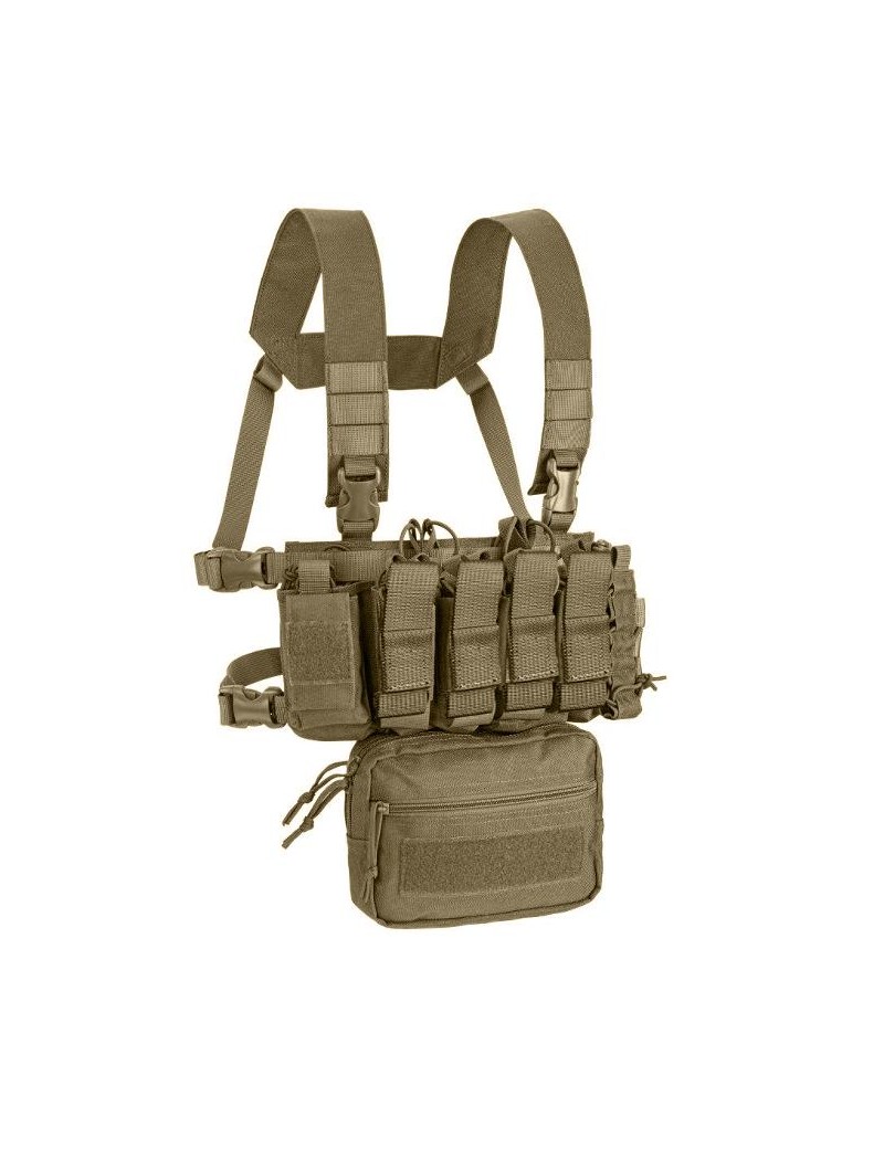 OUTAC TATTICO COMBO MINI CHEST RIG COYOTE TAN [OT-RC201 CT]