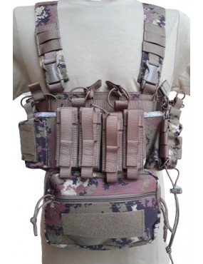 OUTAC COMBO MINI CHEST RIG CAMO-ITALIANO [OT-RC201 VI]