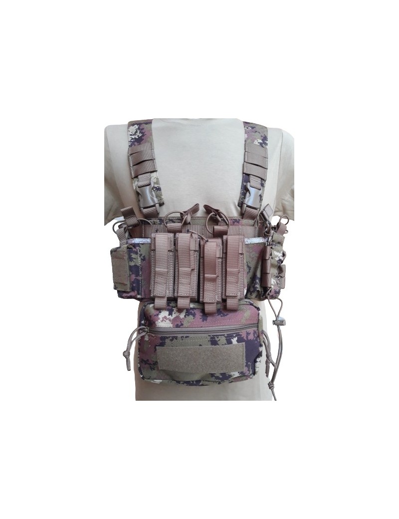 OUTAC TATTICO COMBO MINI CHEST RIG VEGETATO ITALIANO [OT-RC201 VI]