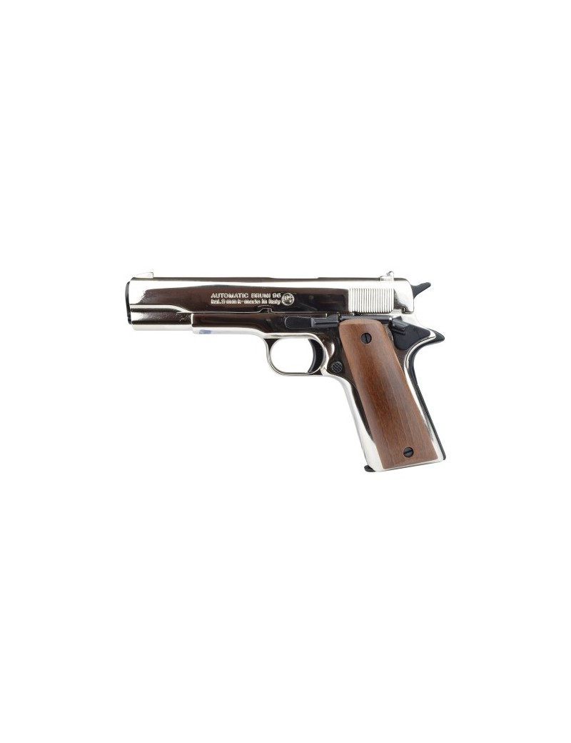 BRUNI BLANK GUN 96 CALIBRE 9MM NICKEL [BR-1505N]
