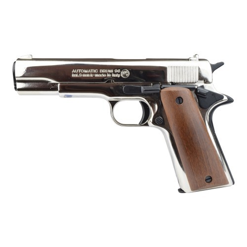 BRUNI BLANK GUN 96 CALIBRE 9MM NICKEL [BR-1505N]