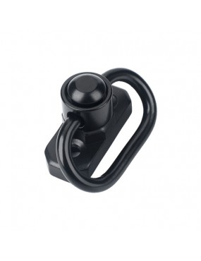 METAL CROCHET QD POUR ÉLINGUE AVEC FIXATION POUR M-LOK NOIR [ME4007-B] 2