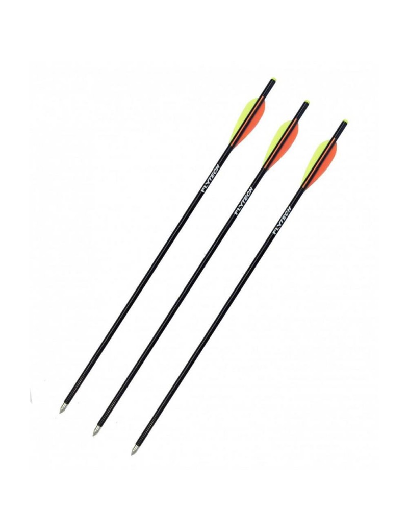 FLYTECH FRECCIA PER BALESTRA DA 16 IN CARBONIO CON PUNTA AVVITABILE [IIF112]