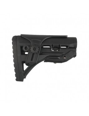 BIG DRAGON RETRACTABLE RIFLE STOCK BLACK [BD-0165B]