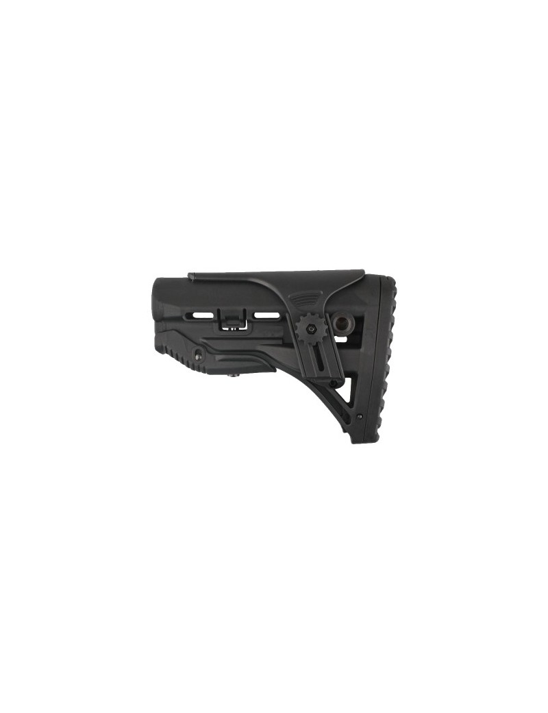 BIG DRAGON RETRACTABLE RIFLE STOCK BLACK [BD-0165B]