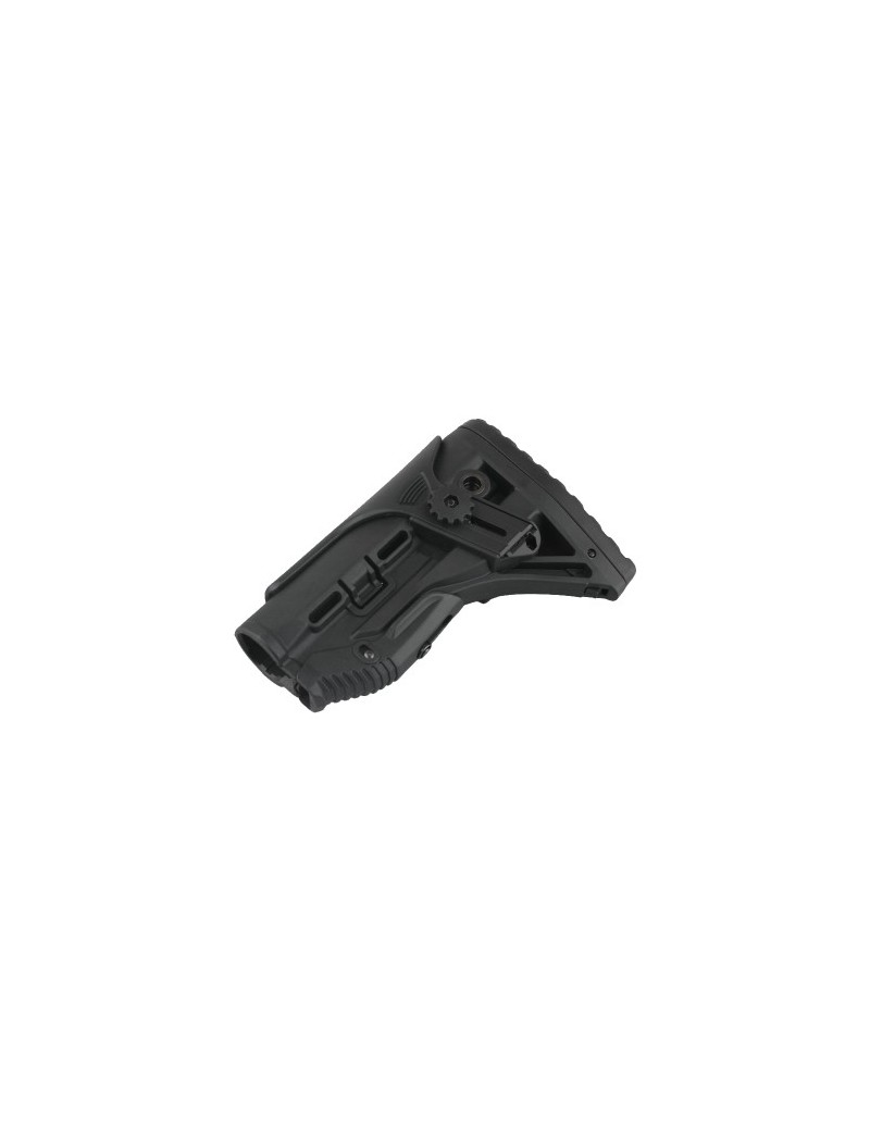 BIG DRAGON RETRACTABLE RIFLE STOCK BLACK [BD-0165B]