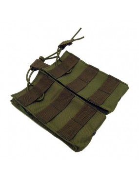 ROYAL BOLSILLO PORTA CARGADOR DOBLE 5.56 VERDE PARA CINTURÓN-TÁCTICO [RP-1098-V]