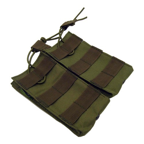 ROYAL BOLSILLO PORTA CARGADOR DOBLE 5.56 VERDE PARA CINTURÓN-TÁCTICO [RP-1098-V]