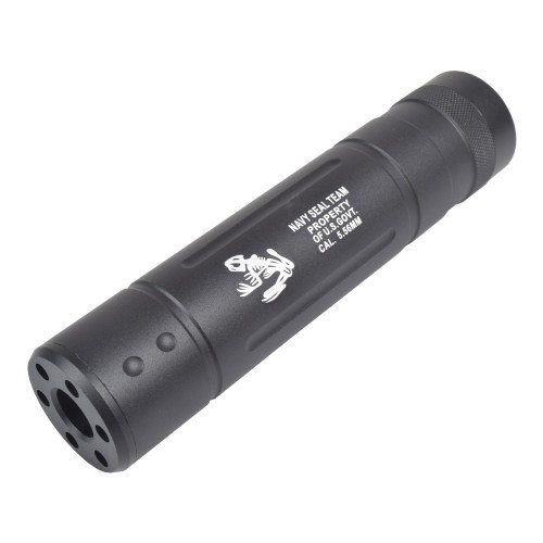 CYMA SILENCER 145MM X 30MM TYPE A BLACK [HY-147A]