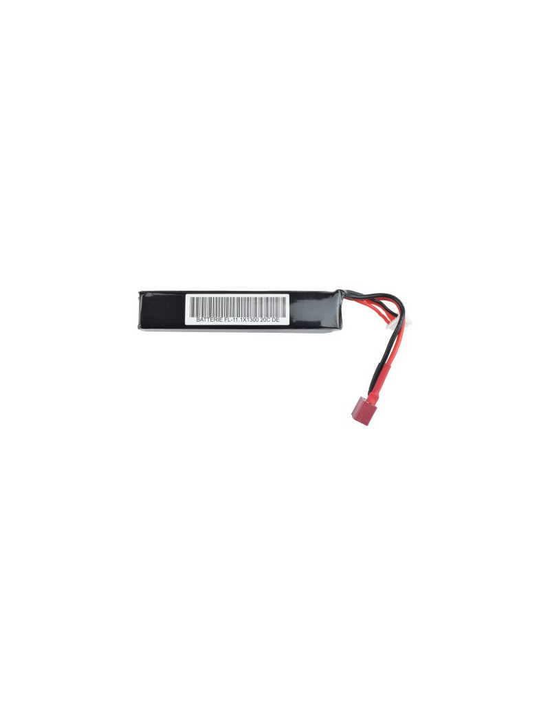 FUEL LI-PO-BATTERIE 11,1 V X 1300 MAH 20C STICK-ANSCHLUSS DEANS [FL-11.1X1300-DE]