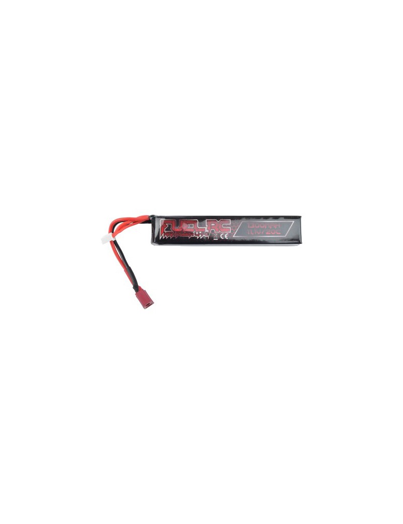 FUEL BATTERIA LI-PO 11.1V X 1300MAH 20C STICK CONNETTORE DEANS [FL-11.1X1300-DE]