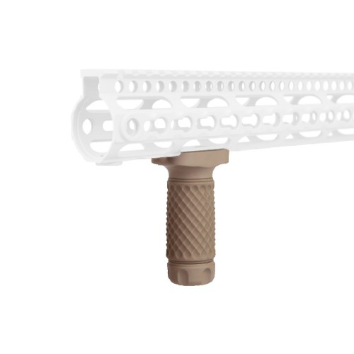 BIG DRAGON SHORT GRIP DE TEXTURA DE GOLFBALL PARA SUPORTE KEYMOD DARK EARTH  [BD-9000A]