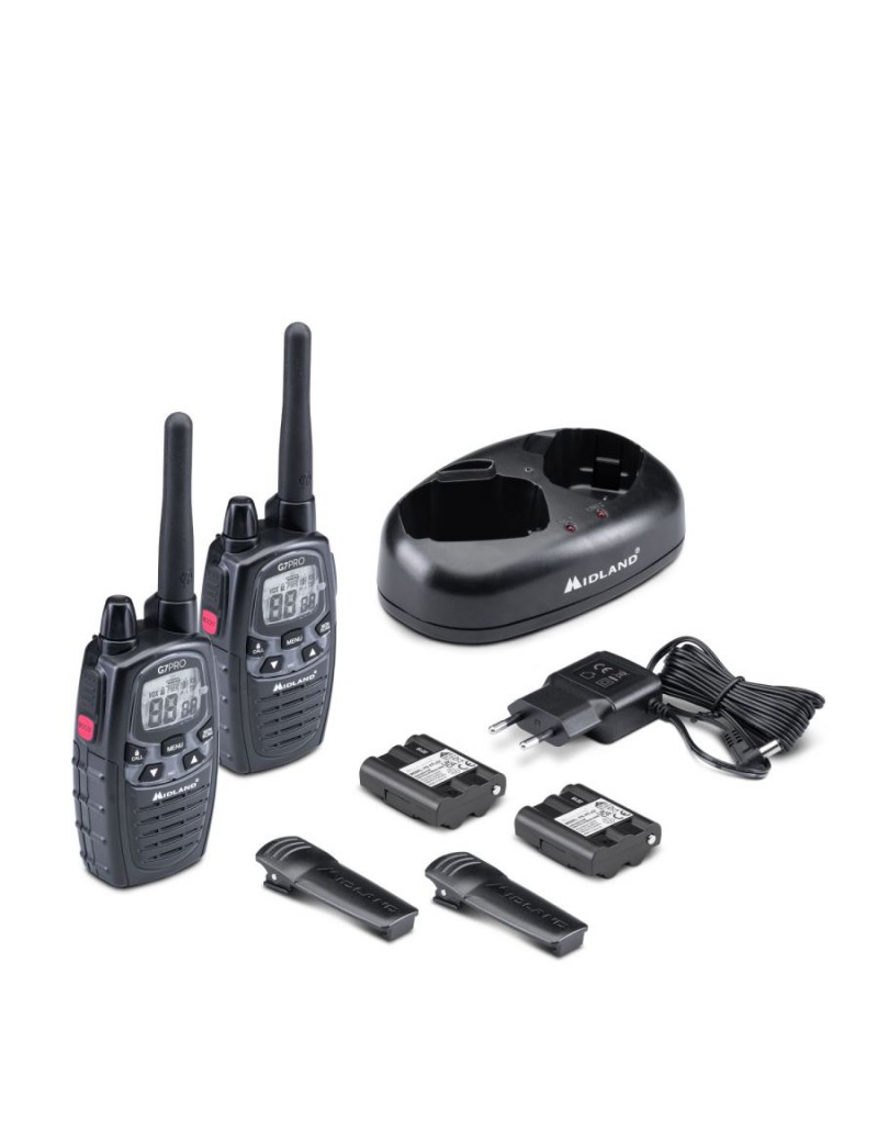 MIDLAND PAIR OF PMR-LPD DUAL-BAND TRANSCEIVERS G7 PRO [C1090.13]
