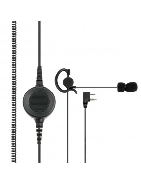 MIDLAND MICROPHONE / EARPHONE ABM TACTICAL WITH PTT MIDLAND CONNECTION [C855.01]