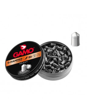 GAMO BALINES 5.5mm G-HAMMER POWER HEAVY 1.8G 200PZS [IC416]
