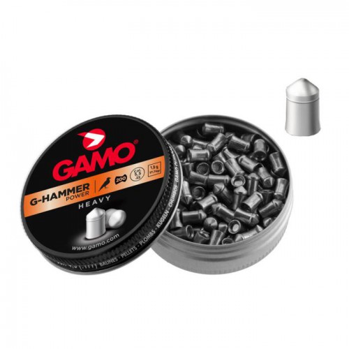 GAMO PELLETS 5,5mm G–HAMMER POWER HEAVY 1,8 G 200 STÜCK [IC416]