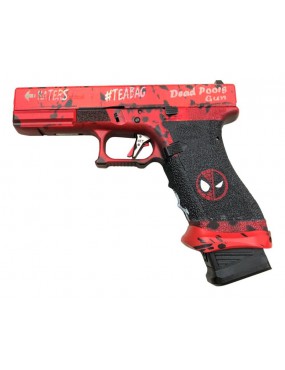 ASCEND PISTOLA DE GÁS PERSONALIZADA  DP17 VERSÃO DE METAL GBB [30834]