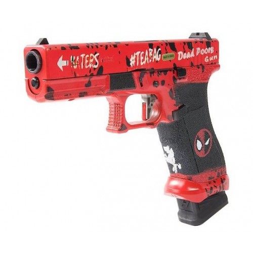 ASCEND PISTOLA DE GAS PERSONALIZADA DP17 VERSIÓN METAL  GBB [30834]