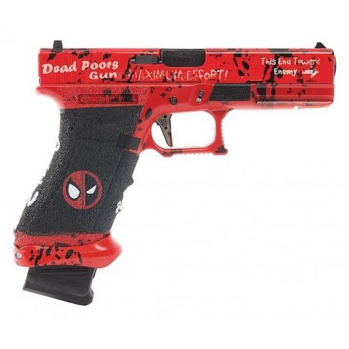 PISTOLET À GAZ ASCEND DP17 VERSION MÉTAL GBB [30834]