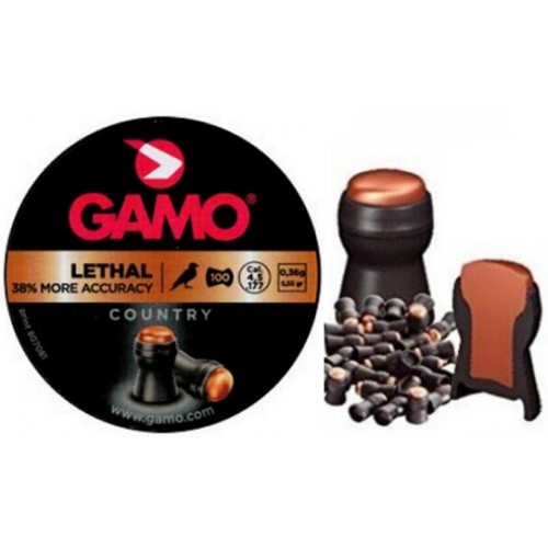 GAMO PIOMBINI LETHAL 4,5mm DI 0,36g [IC415]
