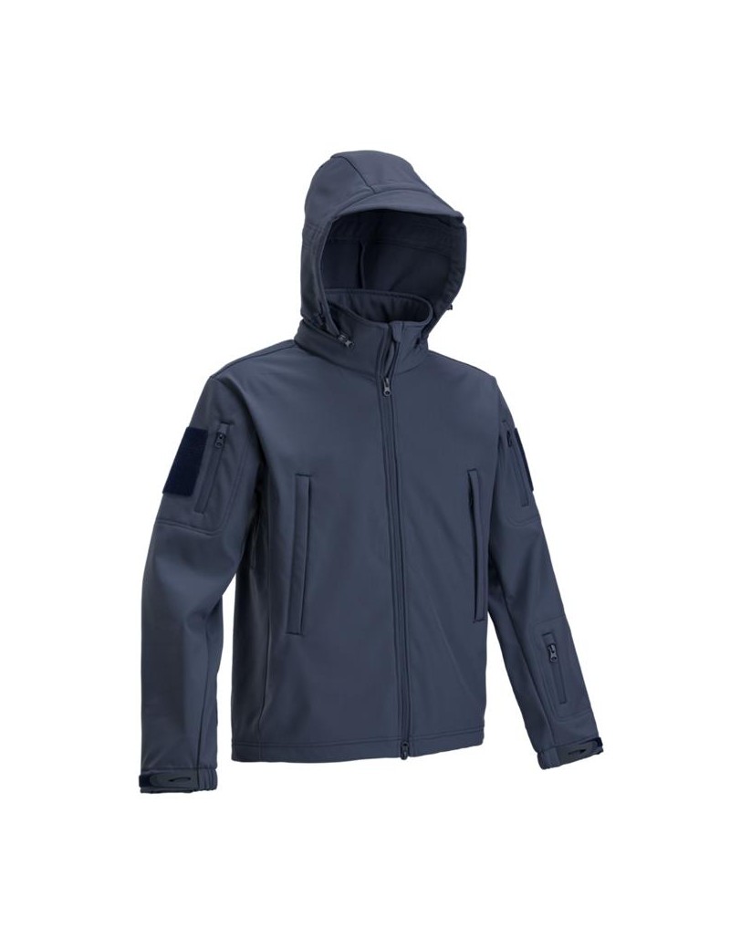 DEFCON 5 GIACCA TATTICA SOFTSHELL BLU [D5-3430 NB]