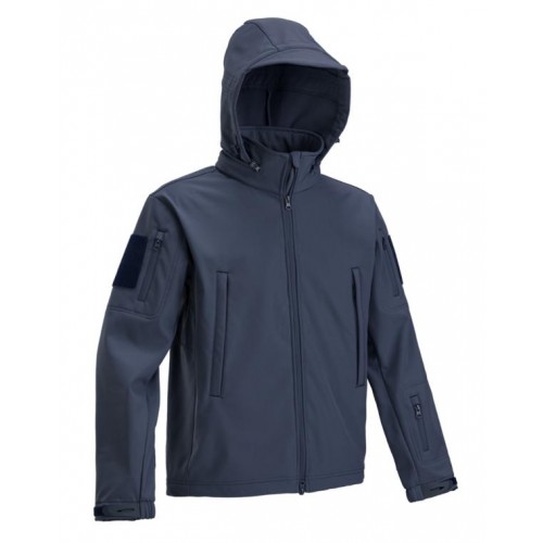 DEFCON 5 GIACCA TATTICA SOFTSHELL BLU [D5-3430 NB]