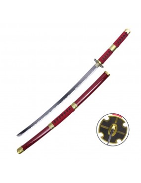 KATANA ORNAMENTALE CON LAMA IN BAMBOO [ZS513-WOOD]