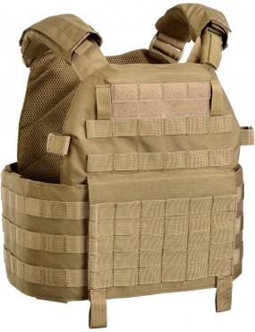 OUTAC PLATE CARRIER VEST DCS TYPE 1000D COYOTE TAN [OT-BAV12-CT]