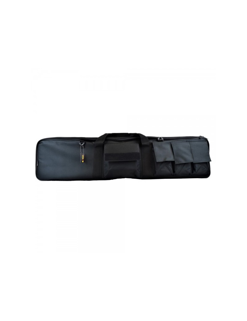ROYAL SACCA PORTA FUCILE NERA A 4 TASCHE 107X25 [B120B]