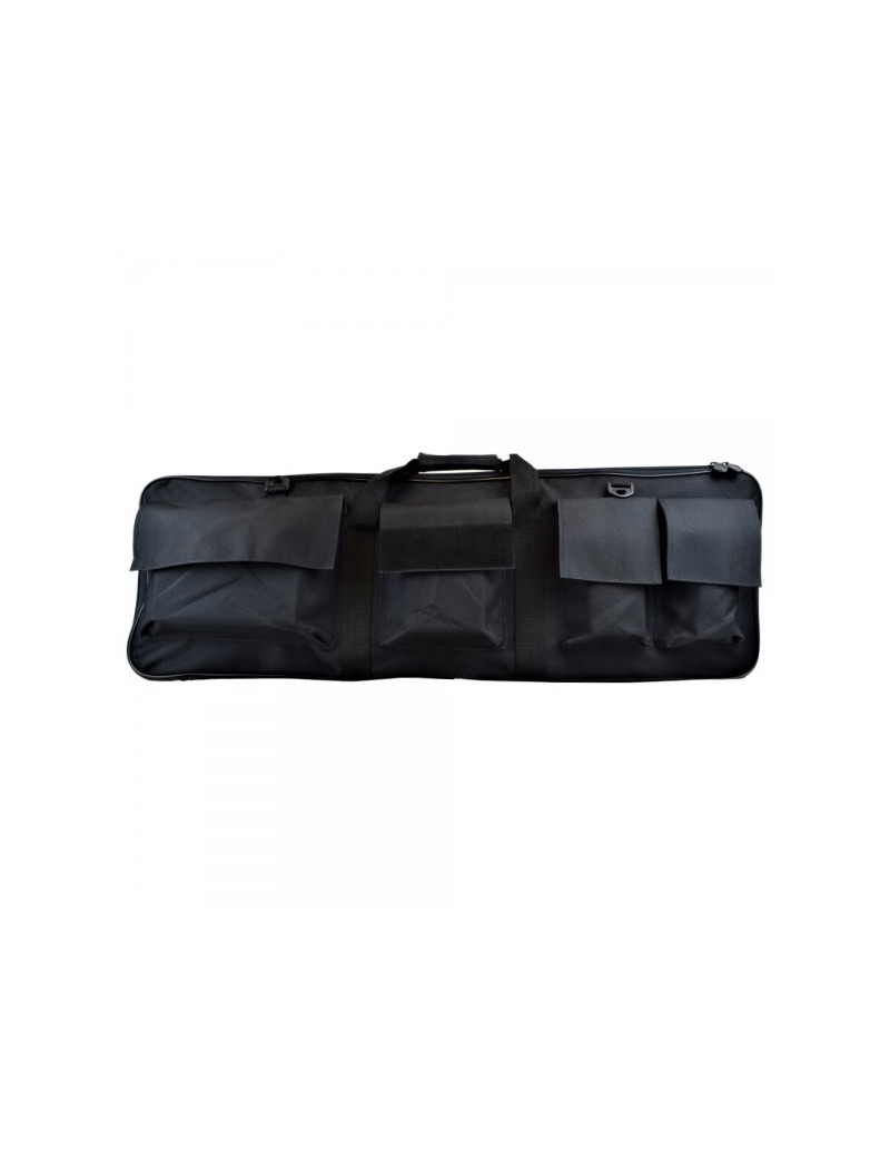ROYAL SACCA PORTA FUCILE NERA A 4 TASCHE 87X29 [B100]