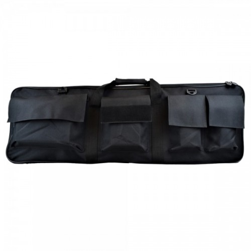 ROYAL SACCA PORTA FUCILE NERA A 4 TASCHE 87X29 [B100]
