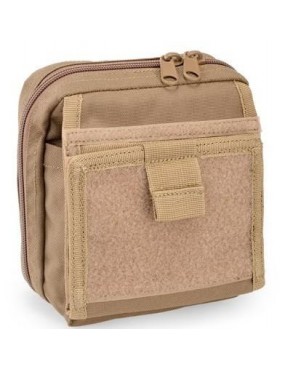 TACTICAL POCKET TOPOGRAPHIC MAP HOLDER OUTAC MAP POUCH TAN [OT-MPK03 CT]