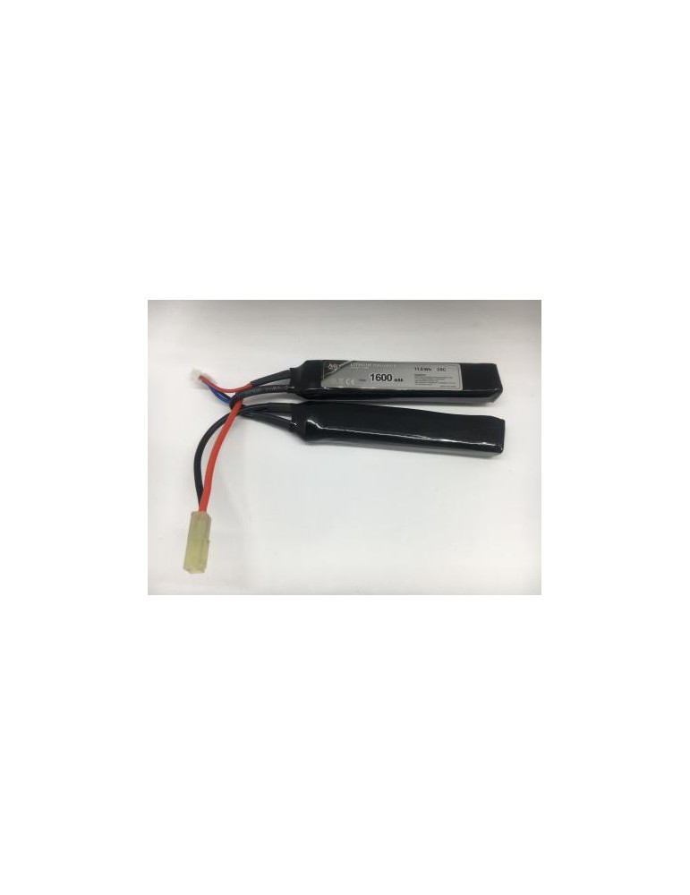 BATTERIA LIPO 7.4VX1600 mAh 20C ACTION BATTERIES [AB2S2P16N20]