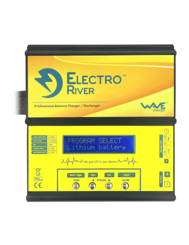 ELECTRO RIVER CARICABATTERIE PROFESSIONALE [ELR-07-010161]