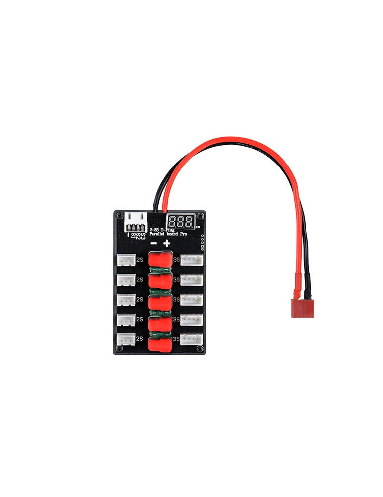 ADATTATORE PER CARICA PARALLELA CON DISPLAY VOLTAGGIO [5901698491079]