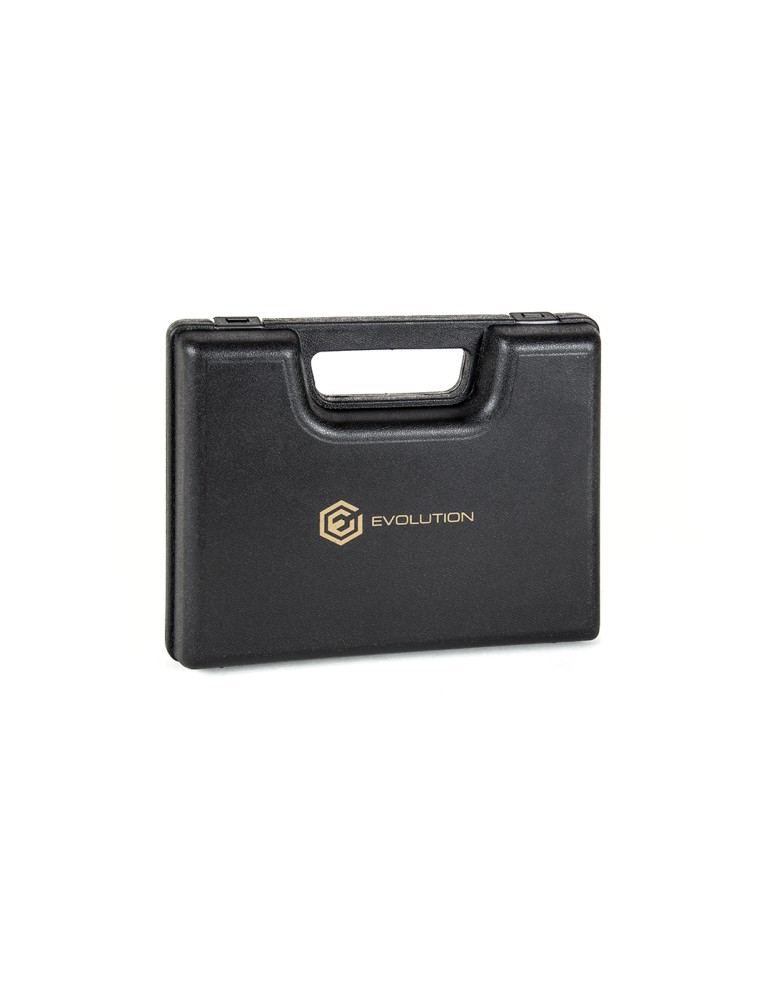 EVOLUTION CUSTODIA RIGIDA NERA PER PISTOLA (INTERNO 22x18x5,5)[EA0518PC]