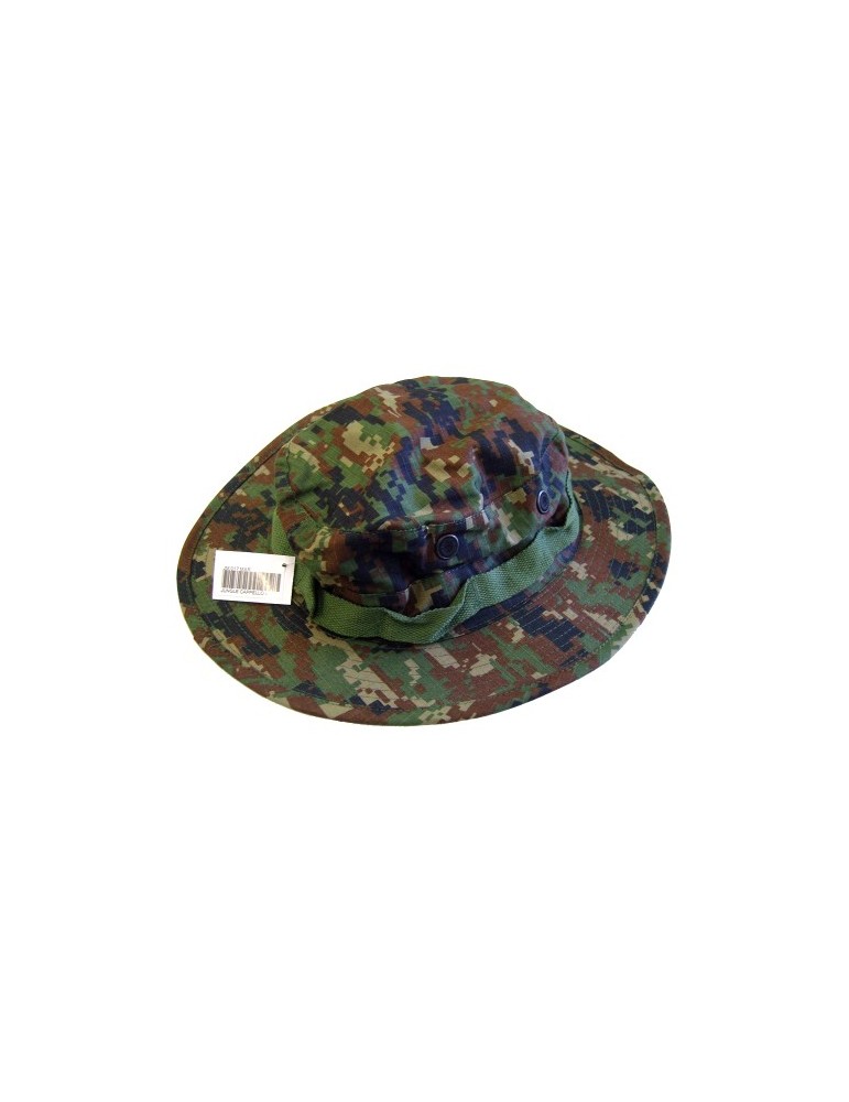 ROYAL CAPPELLO JUNGLE CON FALDA IN COTONE DIGITAL MARPAT [JM-017]