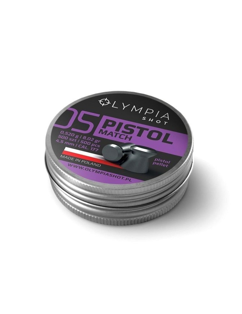 OLYMPIA PIOMBINI PISTOL MATCH CAL 4,5mm 0.52g [IC1661]