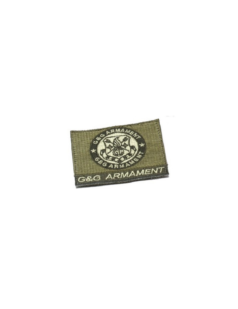 G&G ARMAMENT PATCH VERDE RICAMATO IN STOFFA [PATCH G&G02]