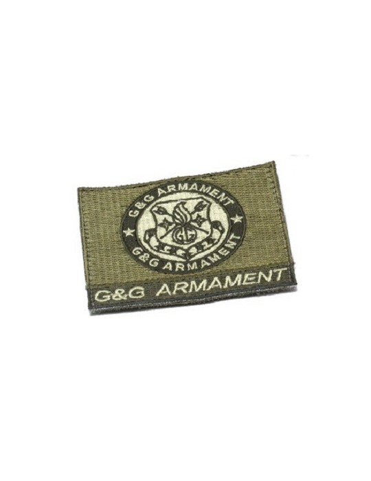 ÉCUSSON VERT EN TISSU ARMEMENT G&G [G & G02]